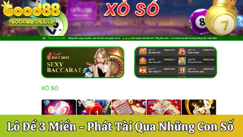 Lô đề 3 miền