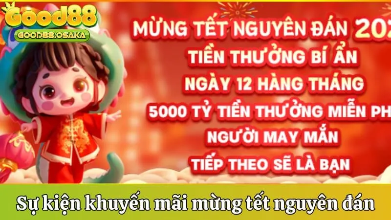 Sự kiện khuyến mãi mừng tết nguyên đán 2025